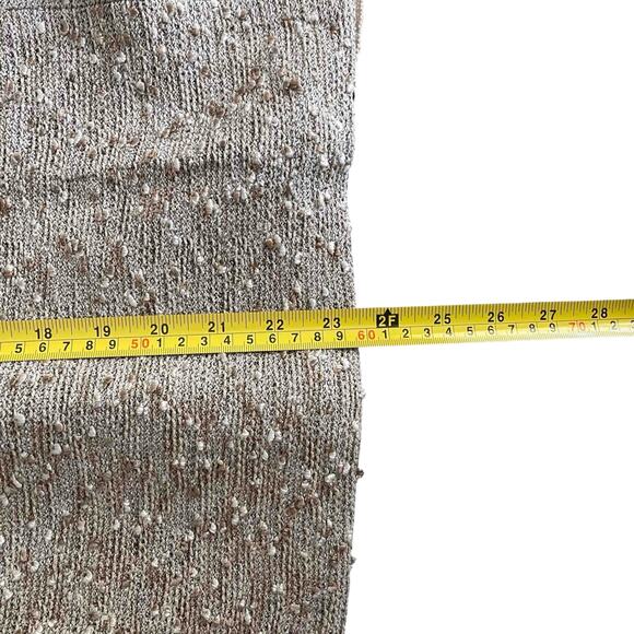 St. John Collection Women's Tan Knit Blazer with Zipper and pockets Size 8 - Picture 5 of 5